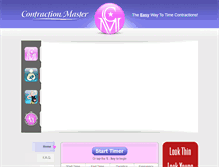 Tablet Screenshot of contractionmaster.com